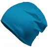 Winter hat with fleece lining - mod.3002:Long, ocean, Cotton